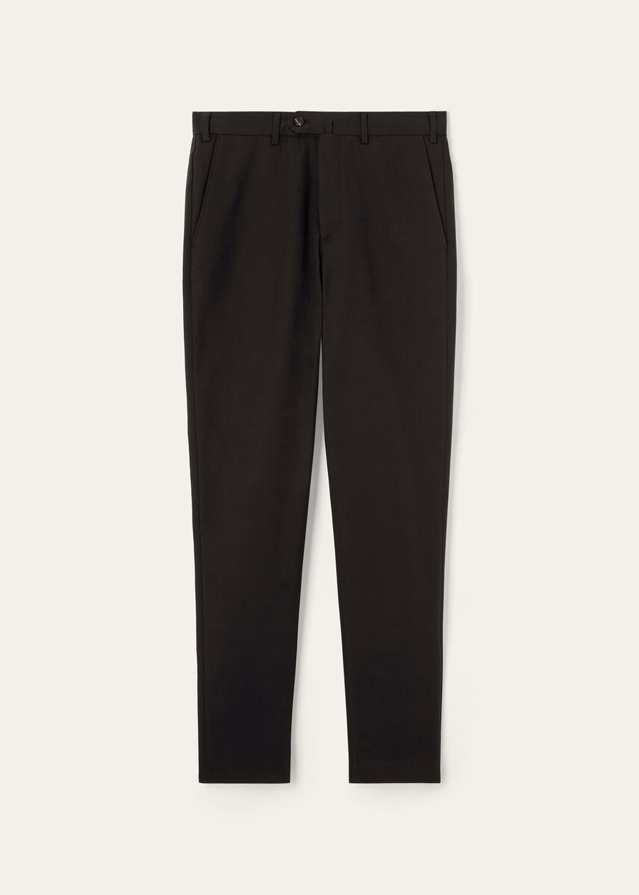 Carlo Cotton Pants Black