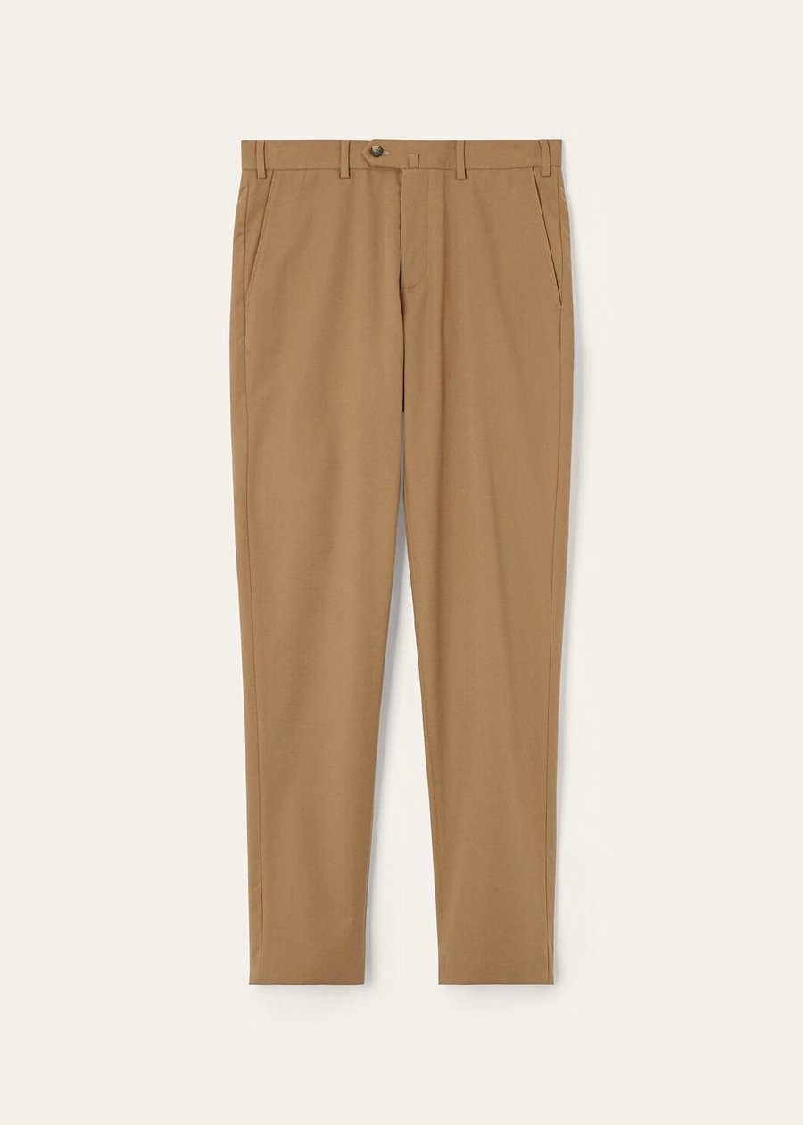 Carlo trousers in sweet caramel cotton