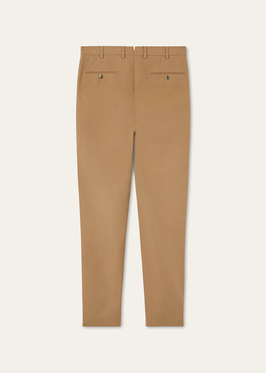 Carlo trousers in sweet caramel cotton