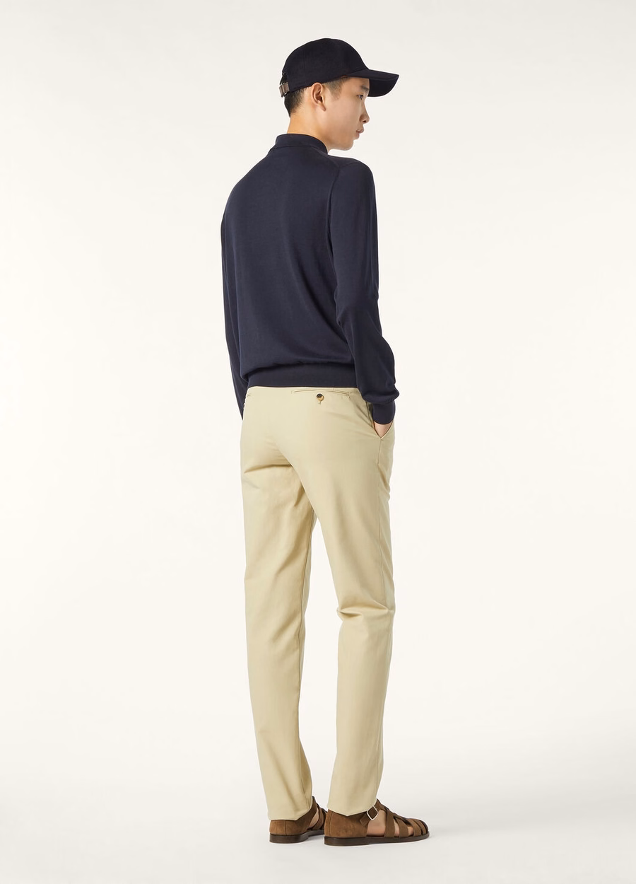 Carlo Cotton Lunar Olivine Pants
