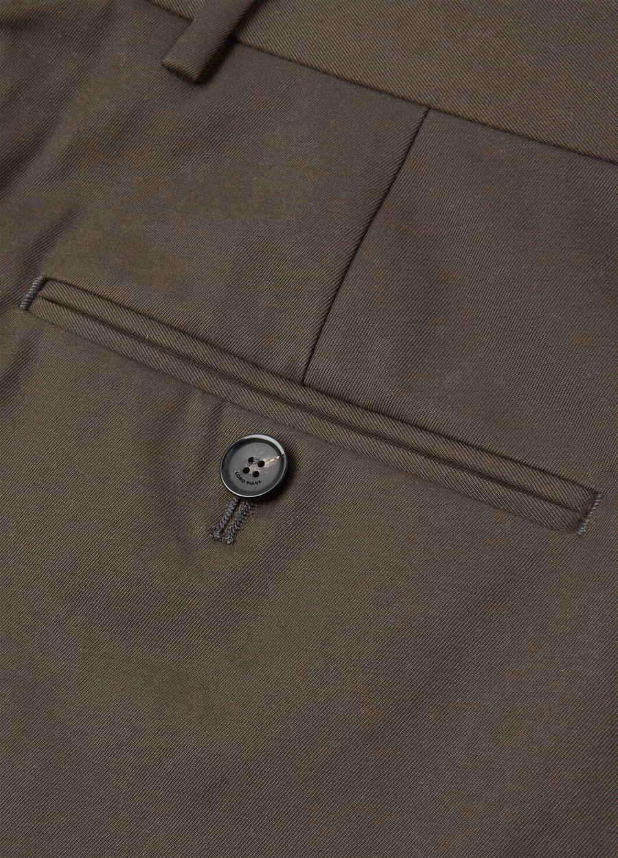 Jarno Cotton Pine Pants Black