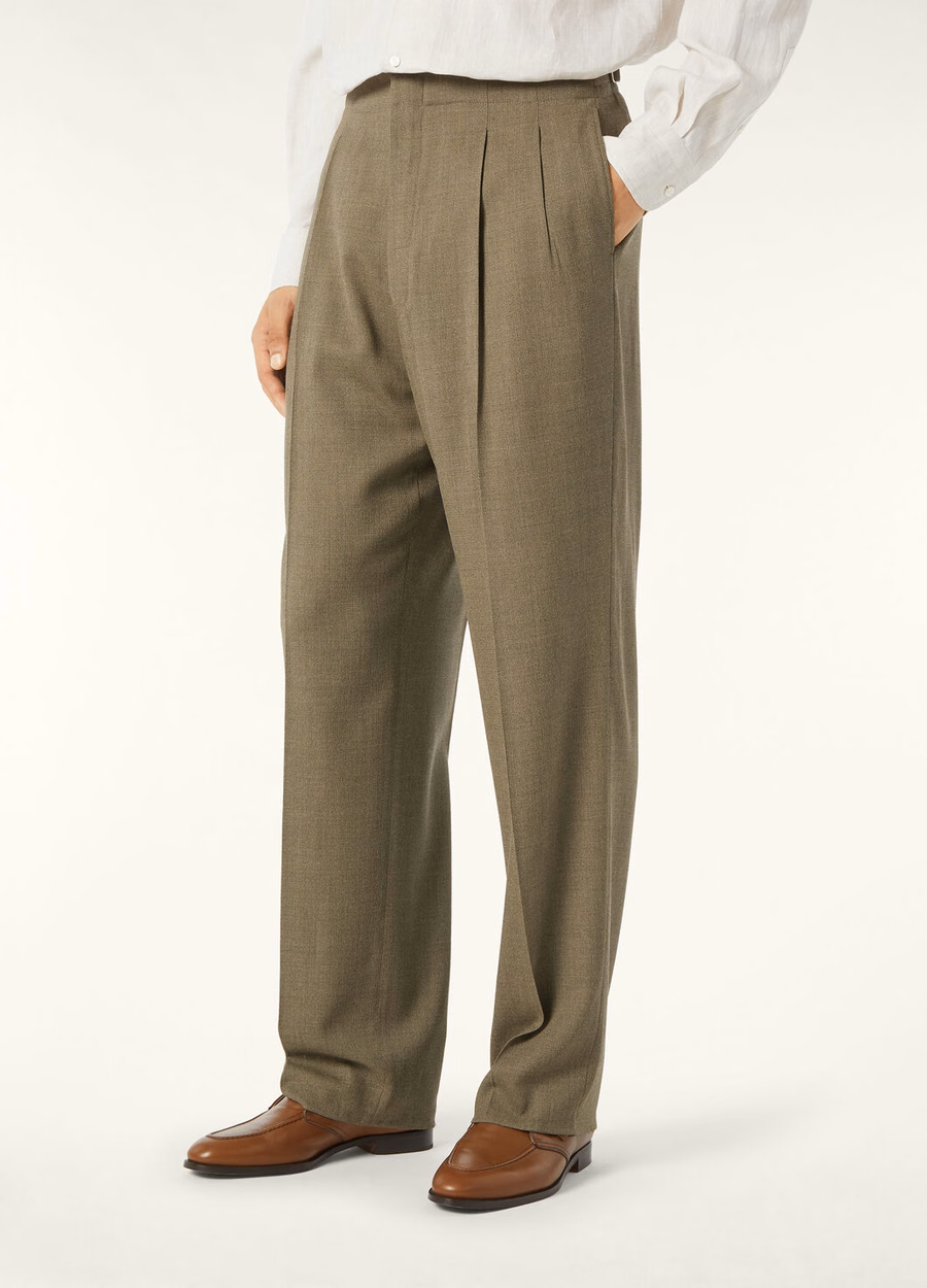 Joetsu Virgin Wool Thermal Mud Pants