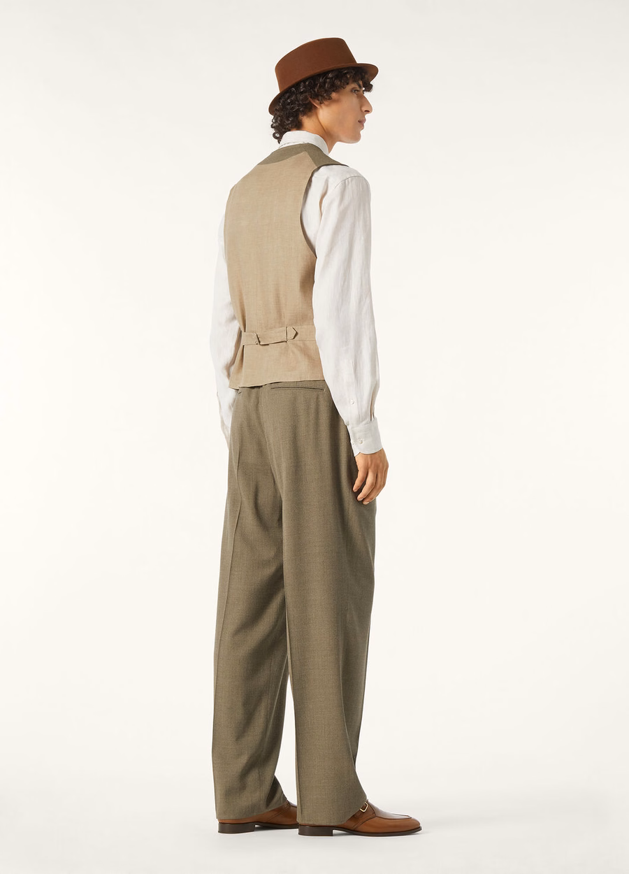 Joetsu Virgin Wool Thermal Mud Pants
