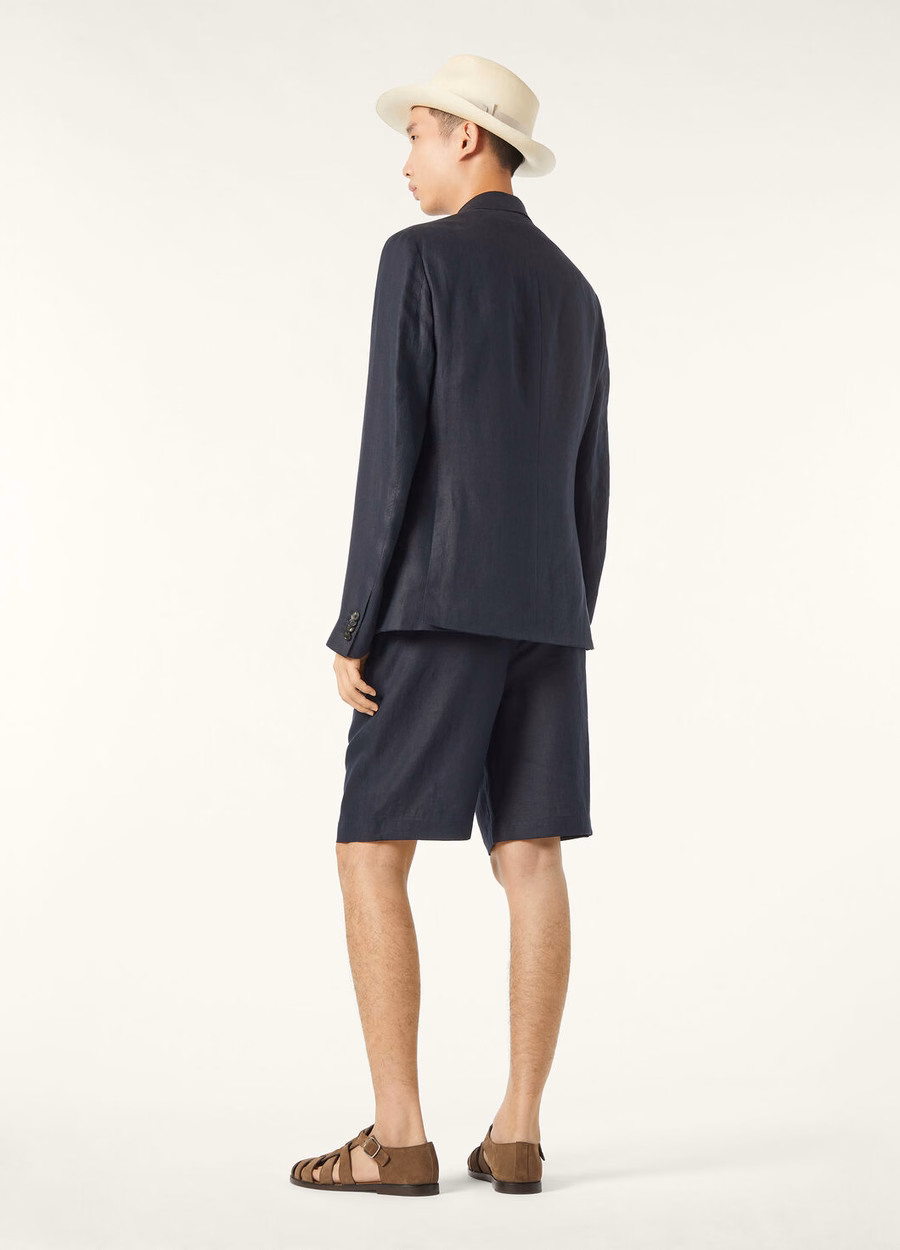 Nolan Bermuda Shorts In Navy Blue