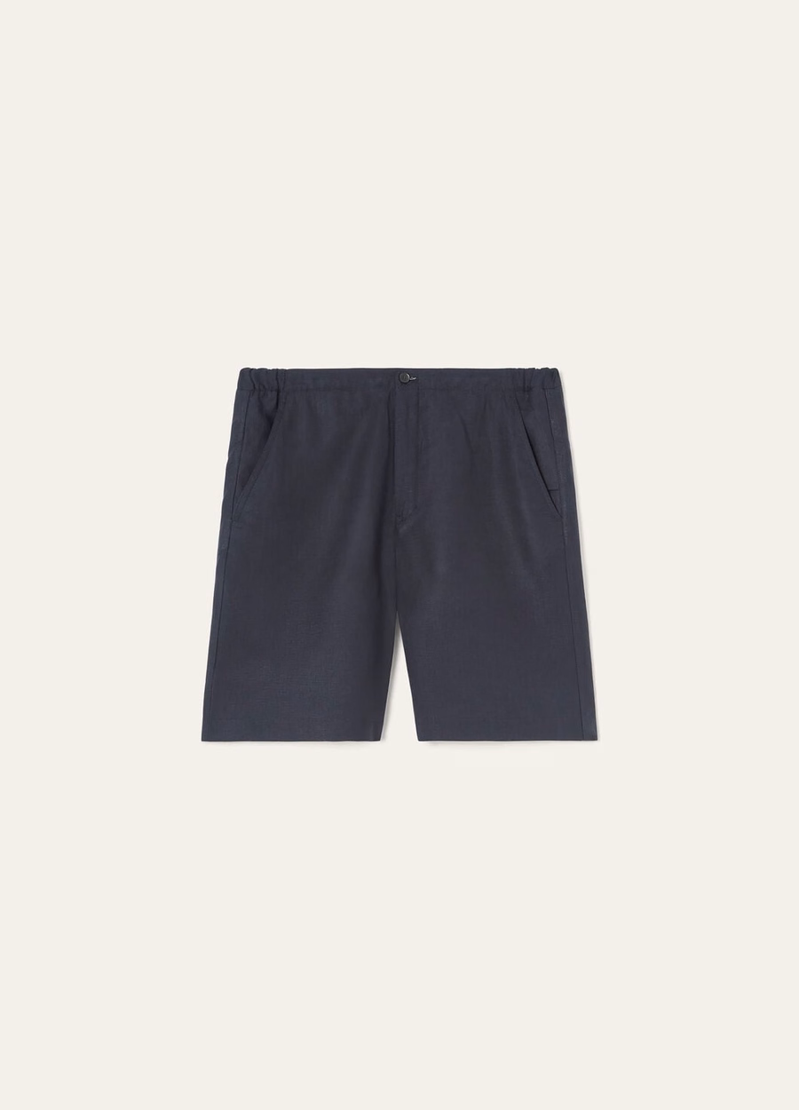 Nolan Bermuda Shorts In Navy Blue