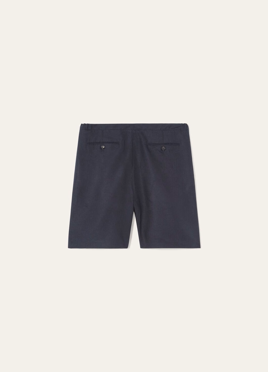 Nolan Bermuda Shorts In Navy Blue