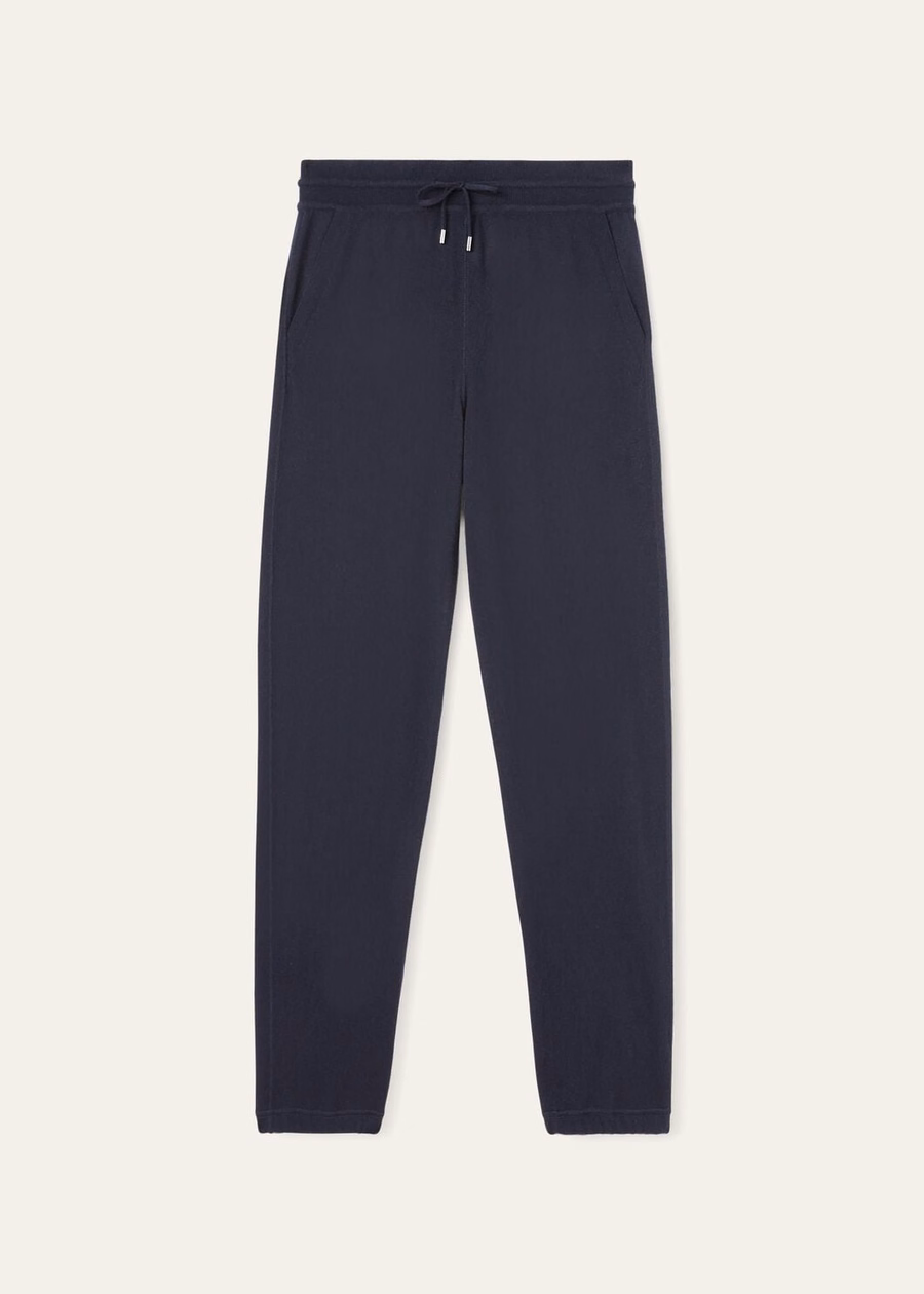 Merano Baby Cashmere Pants Navy Blue