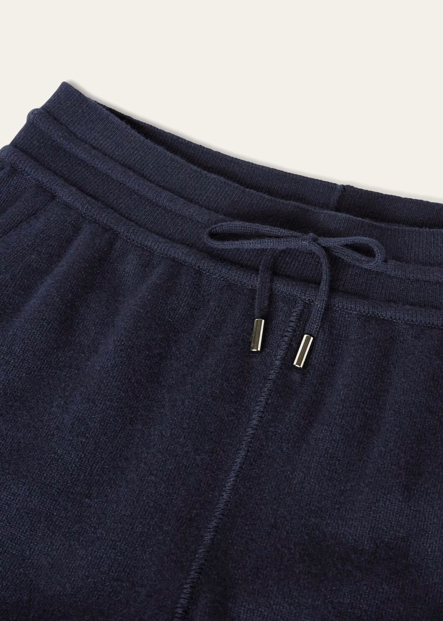 Merano Baby Cashmere Pants Navy Blue