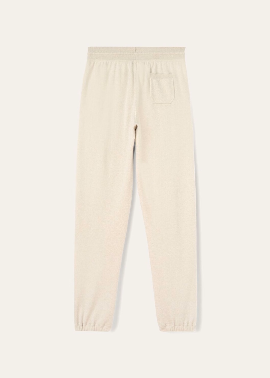 Merano Baby Cashmere Melange Natural Pants
