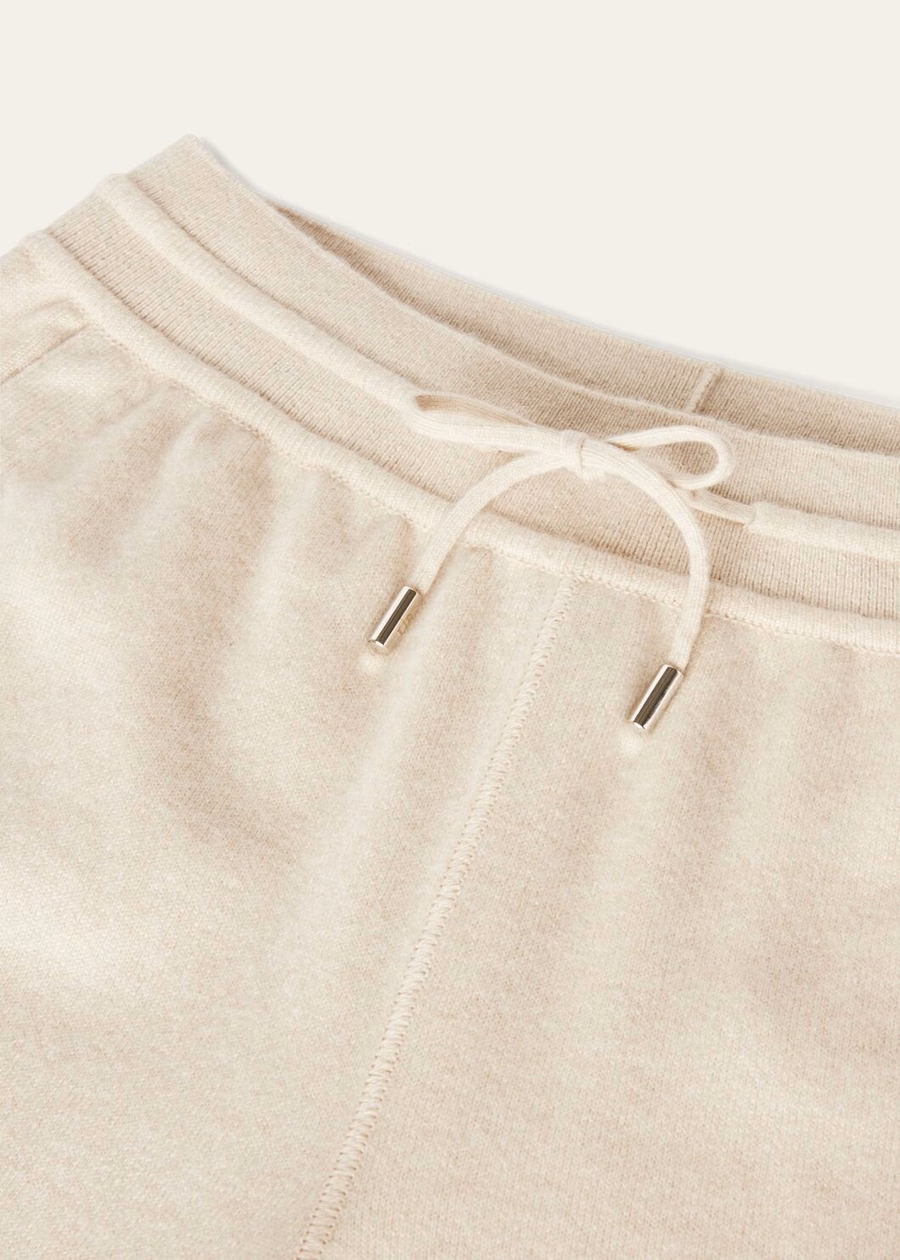Merano Baby Cashmere Melange Natural Pants
