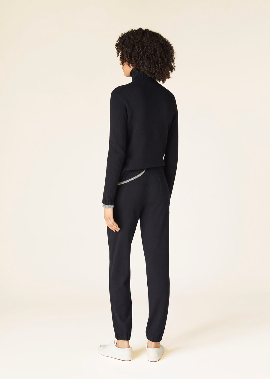 Merano Baby Cashmere Pants Black