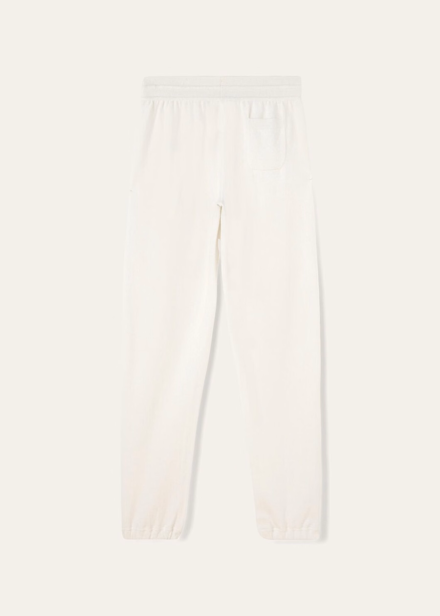Merano Baby Cashmere White Titanium Pants