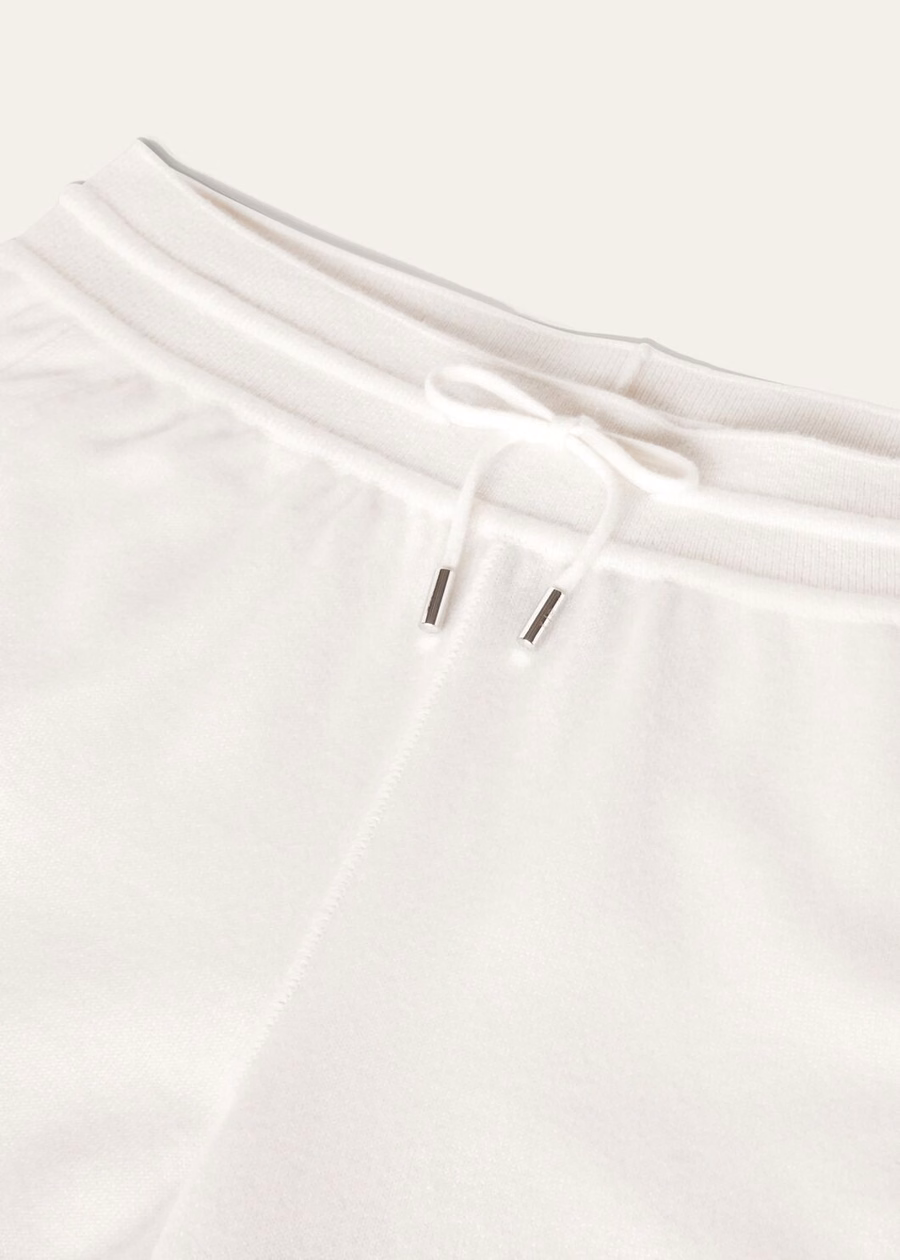 Merano Baby Cashmere White Titanium Pants