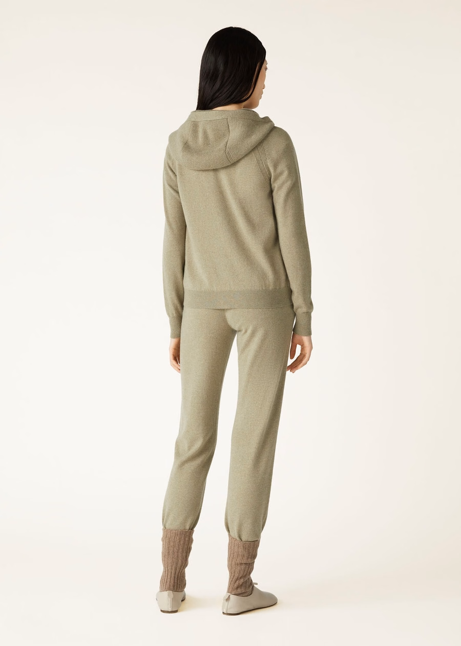 Merano Baby Cashmere Pants Coriander Seeds Melange