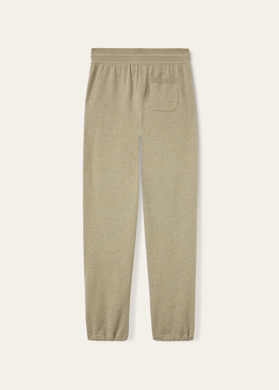 Merano Baby Cashmere Pants Coriander Seeds Melange