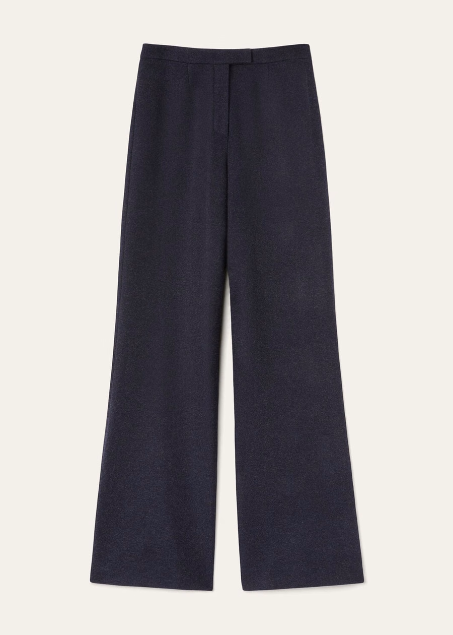 Robin Jersey Pants Novalis Navy Blue/Grey Melange