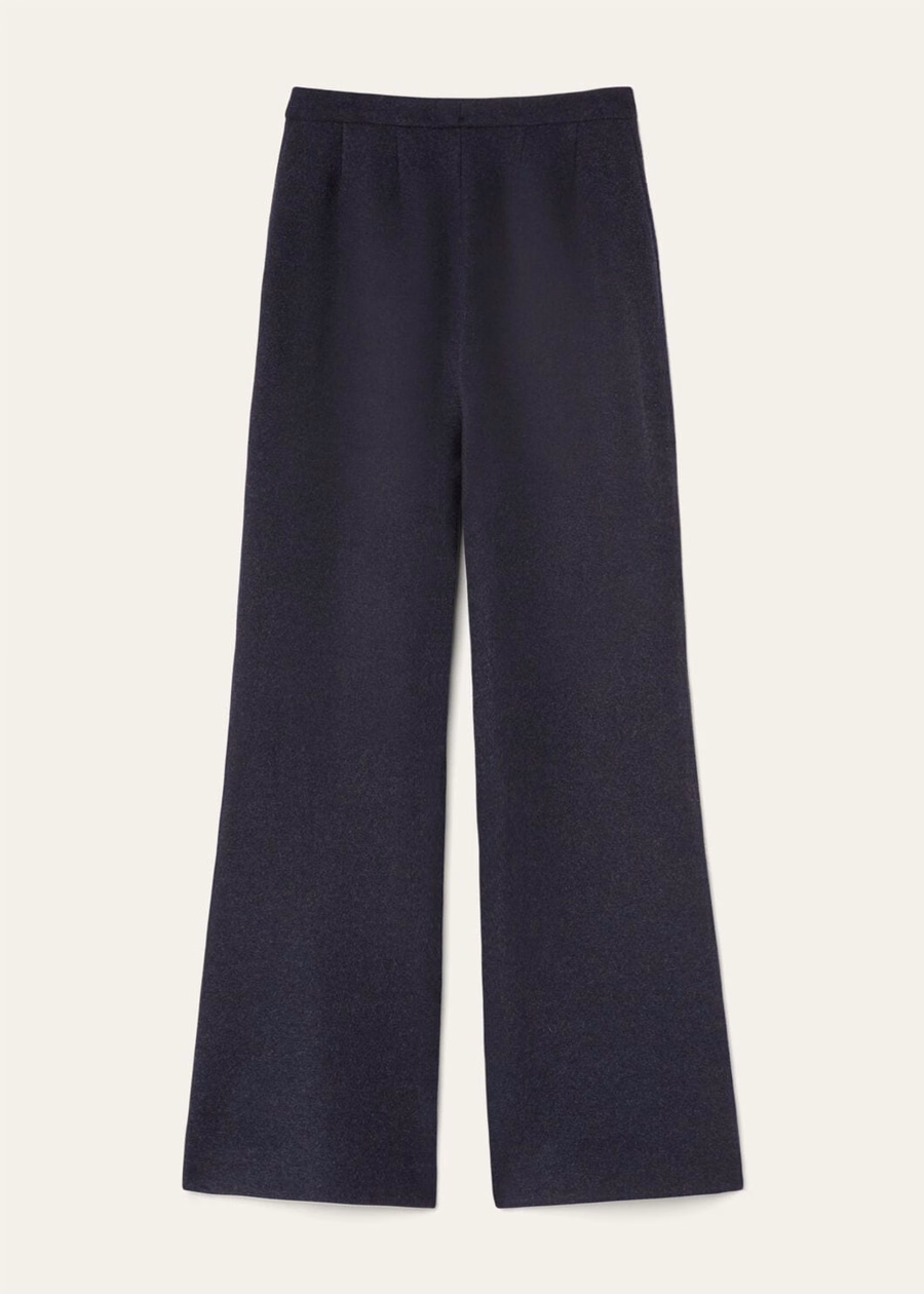 Robin Jersey Pants Novalis Navy Blue/Grey Melange