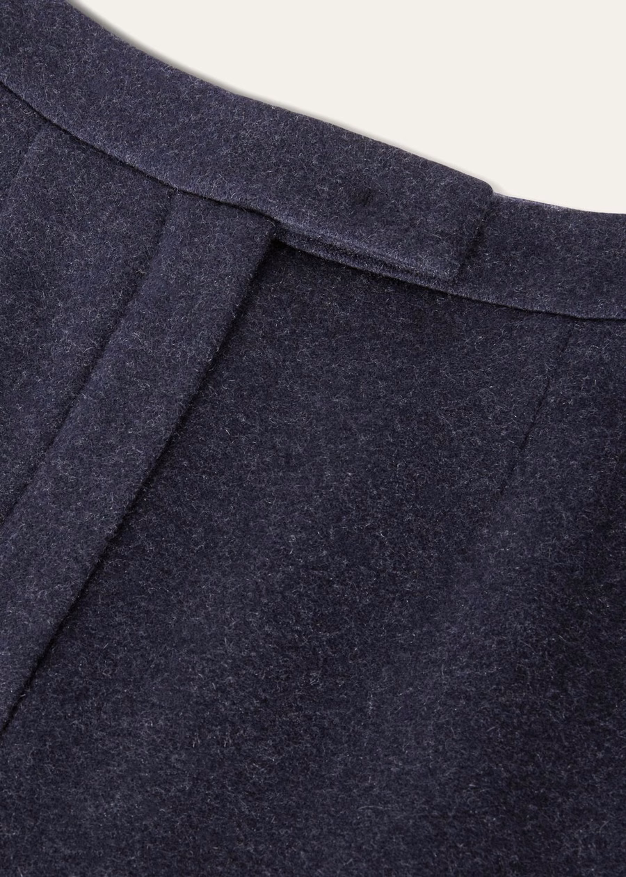 Robin Jersey Pants Novalis Navy Blue/Grey Melange