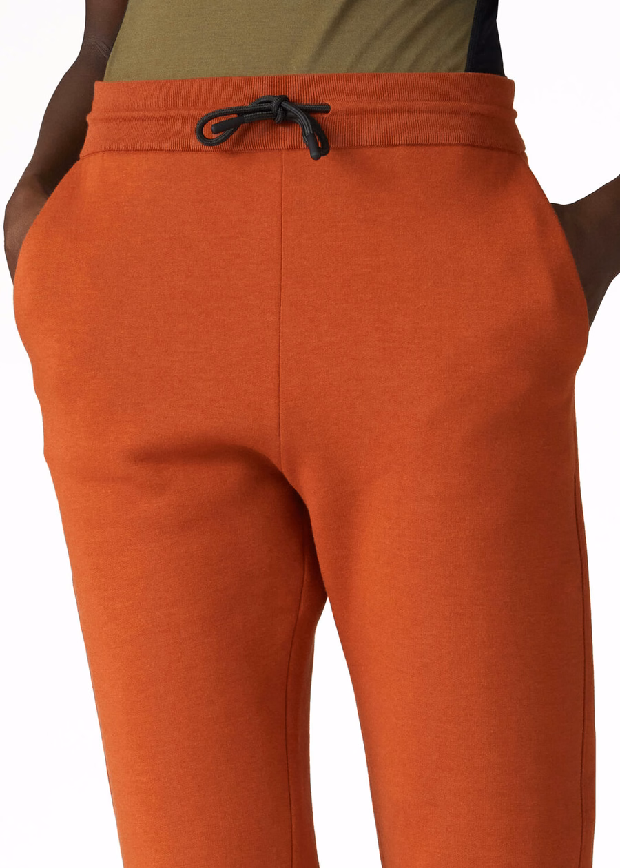 Larecchio Pants Cotton Cashmere Jasper Coral Orange