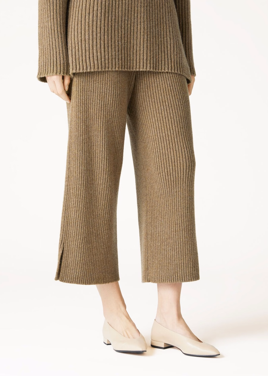 Fobello Baby Cashmere Tundra Melange Pants