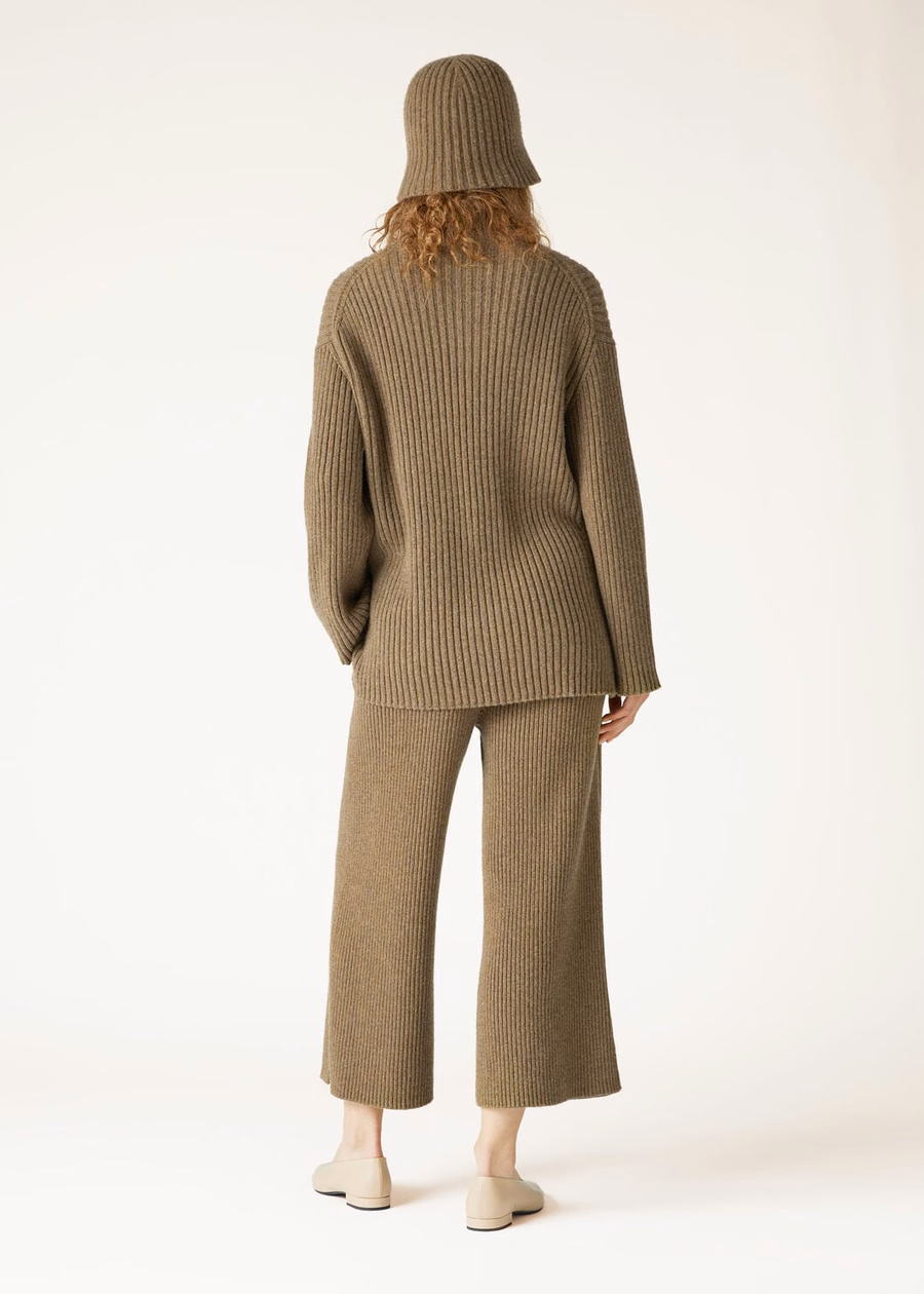 Fobello Baby Cashmere Tundra Melange Pants