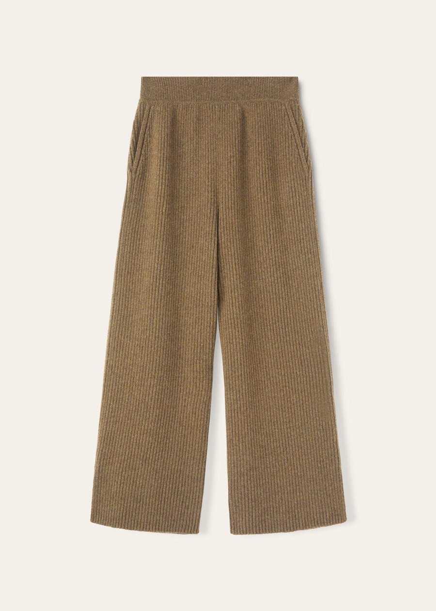Fobello Baby Cashmere Tundra Melange Pants