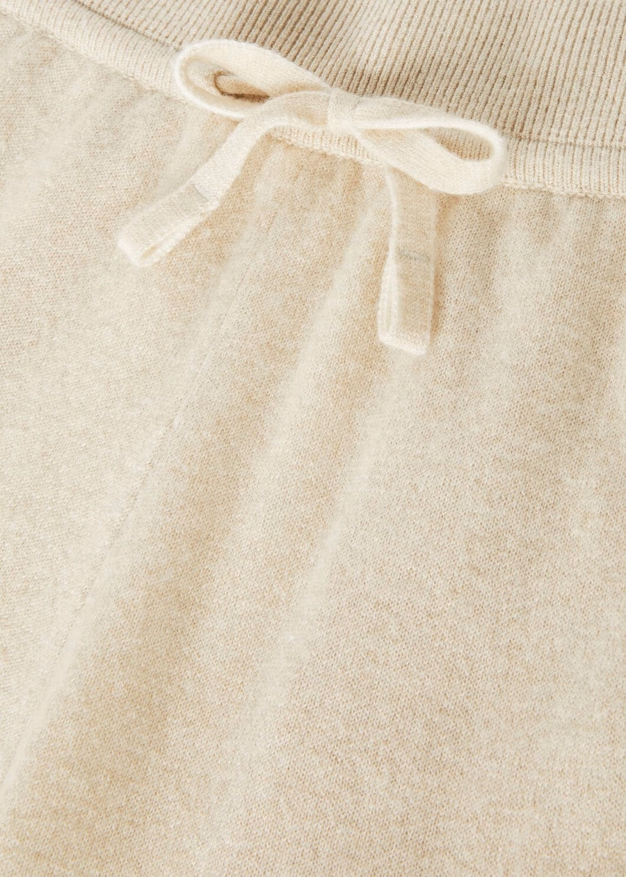 Duo Natural Cashmere Pants Suitcase/Nougat