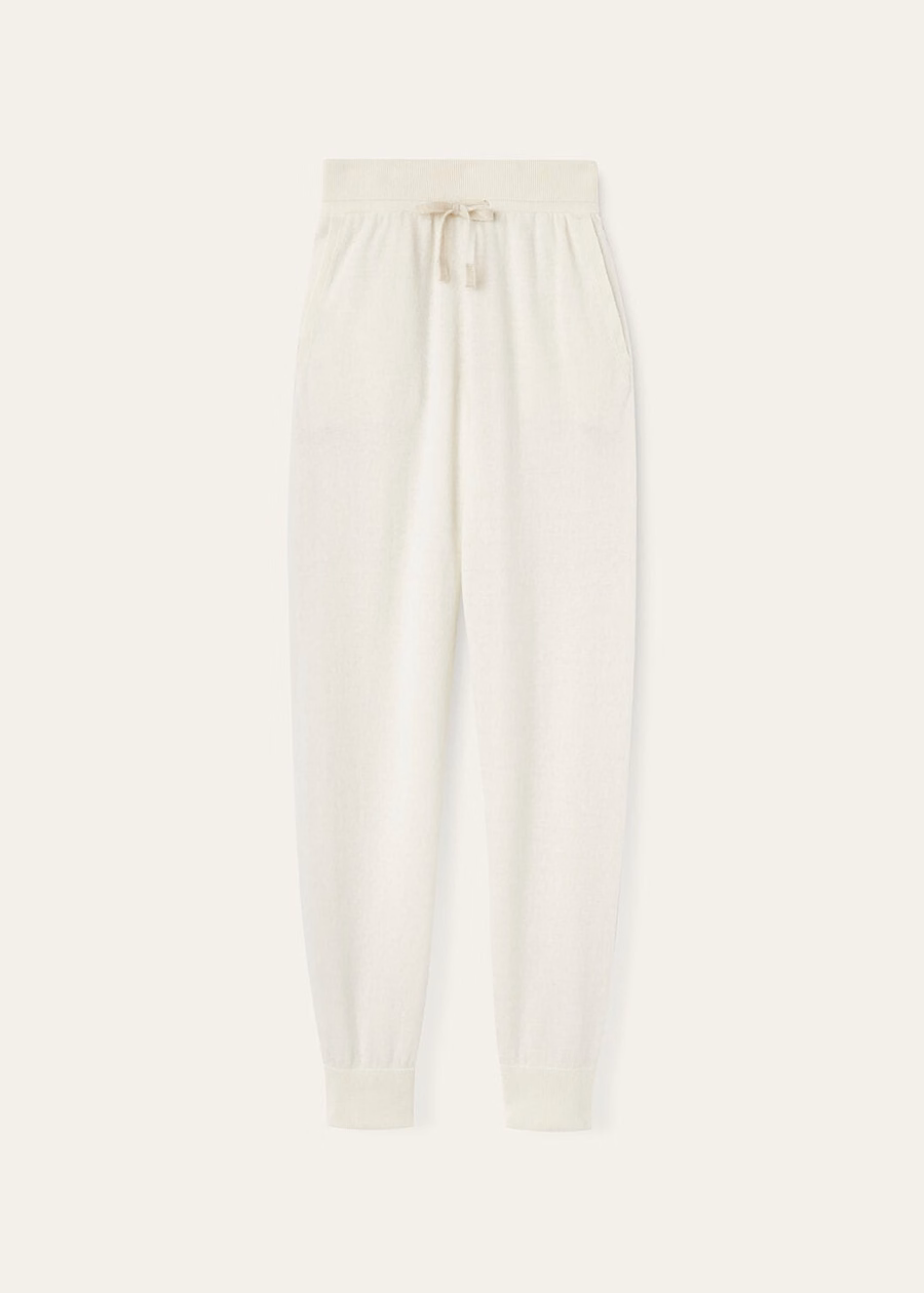 Duo Natural Cashmere Pants Suitcase/Nougat