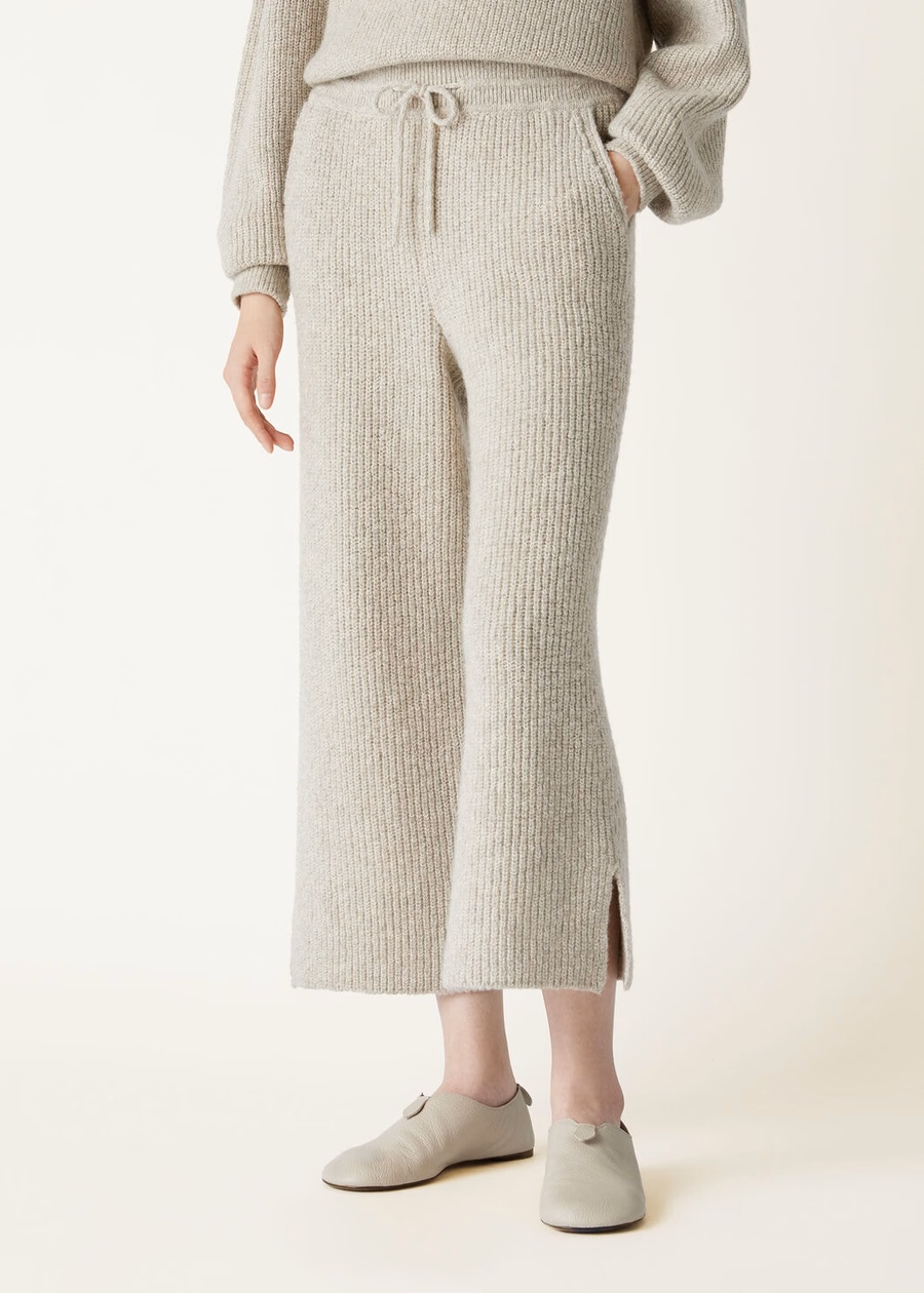 Valduggia Cashmere Garden Sand trousers