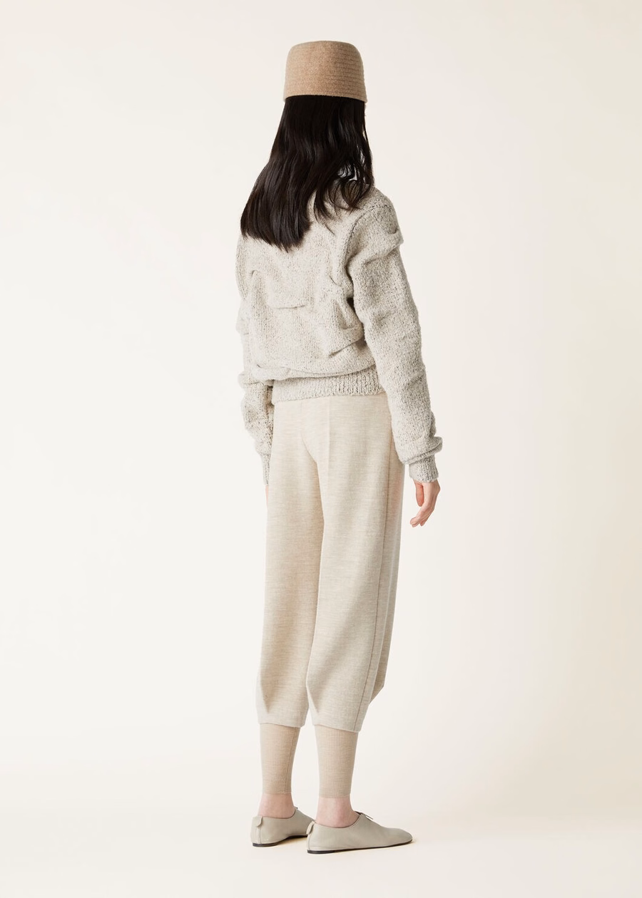 Alpe Faller Pecora Nera® Antique Linen/Satin Snow Pants