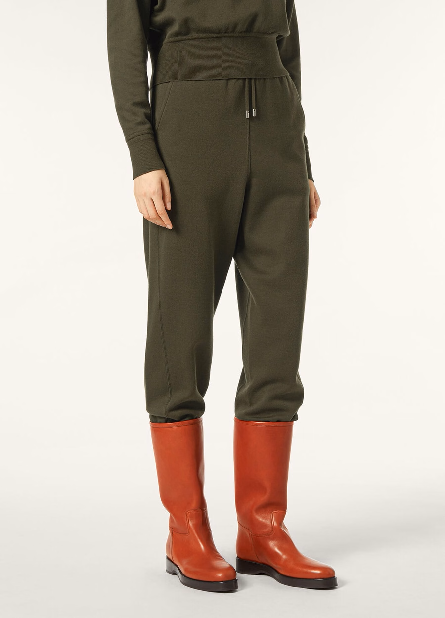 Viera Cotton Silk Cashmere Pants Pine Grove