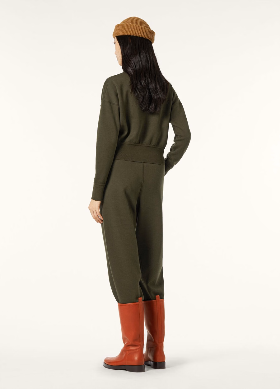 Viera Cotton Silk Cashmere Pants Pine Grove