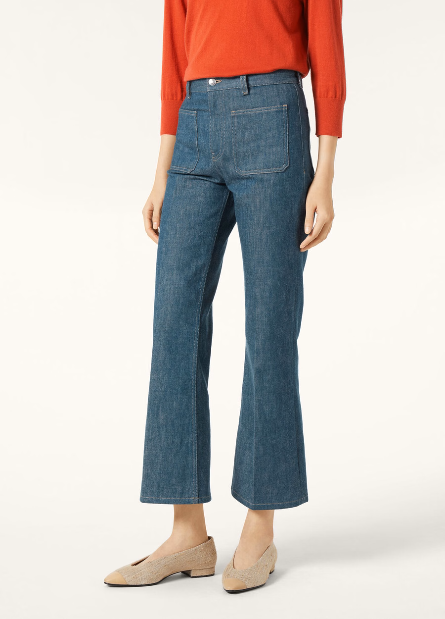 Lamark Austin Denim Blue Spirulina pants