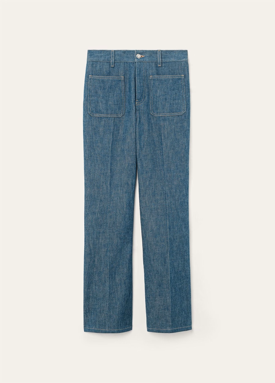 Lamark Austin Denim Blue Spirulina pants