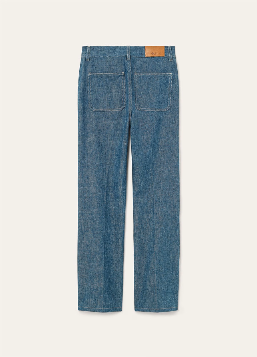 Lamark Austin Denim Blue Spirulina pants