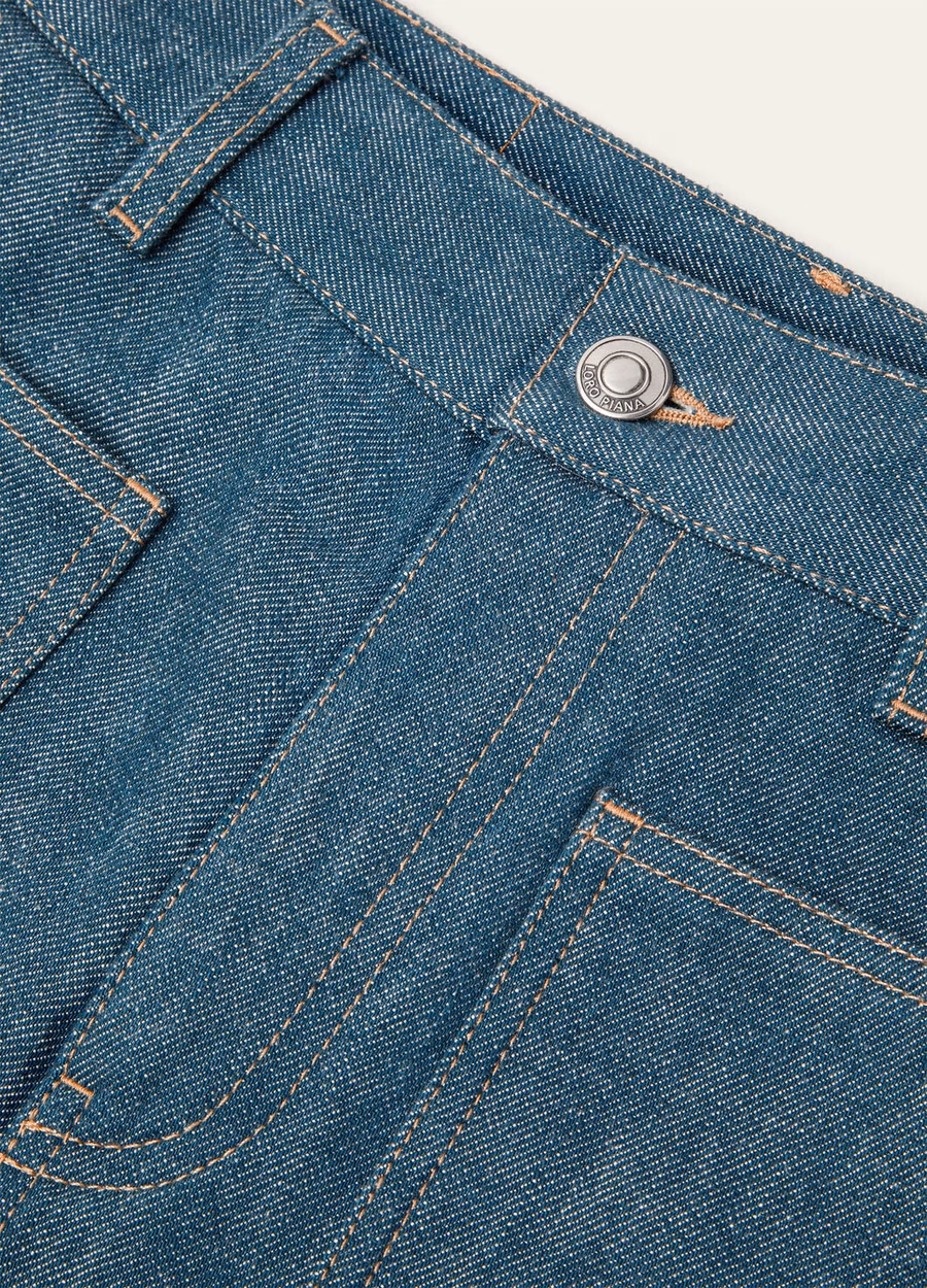 Lamark Austin Denim Blue Spirulina pants