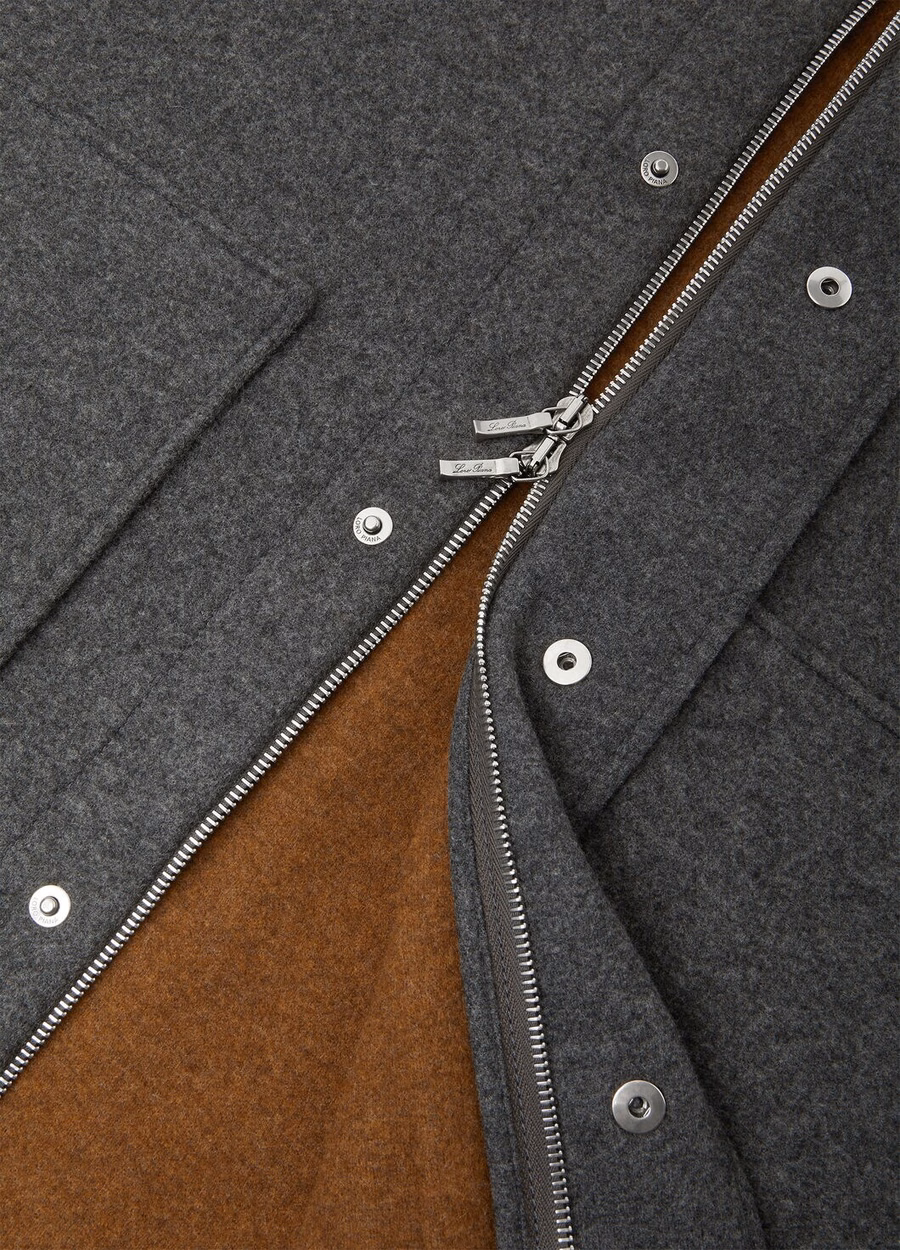 Venenza Virgin Wool Cashmere Vest Ember Grey