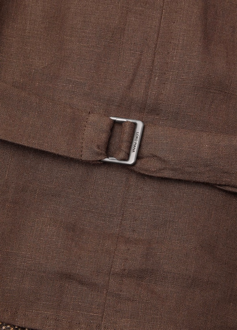 Drayton Cashmere Vest Virgin Wool - Rain System® Fancy Brown